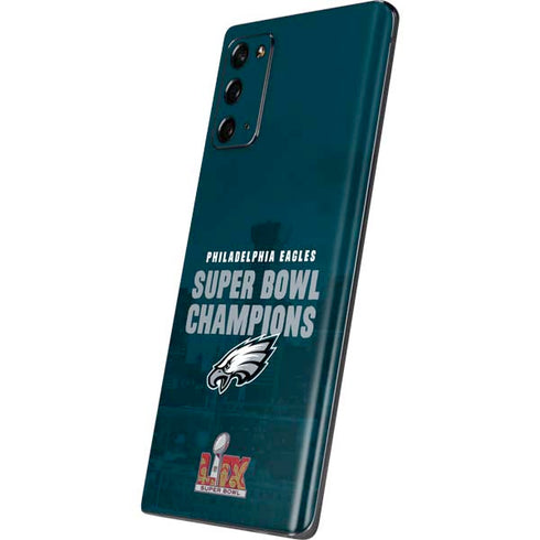 NFL Philadelphia Eagles Super Bowl LIX Champions Galaxy Note20 5G Skin