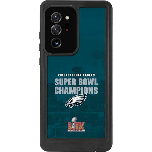NFL Philadelphia Eagles Super Bowl LIX Champions Galaxy Note20 Ultra 5G Waterproof Case