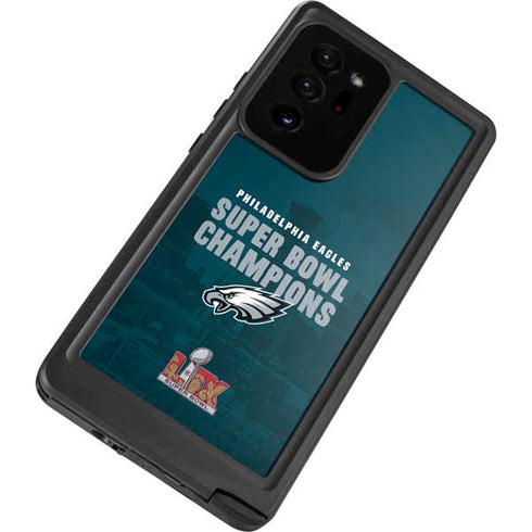 NFL Philadelphia Eagles Super Bowl LIX Champions Galaxy Note20 Ultra 5G Waterproof Case