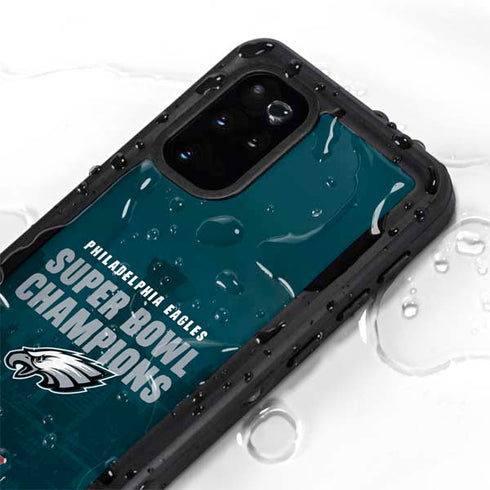 NFL Philadelphia Eagles Super Bowl LIX Champions Galaxy S20 Plus Waterproof Case