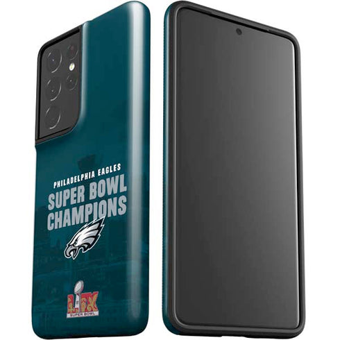 NFL Philadelphia Eagles Super Bowl LIX Champions Galaxy S21 Ultra 5G Pro Case