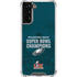 NFL Philadelphia Eagles Super Bowl LIX Champions Galaxy S22 Plus Clear Case