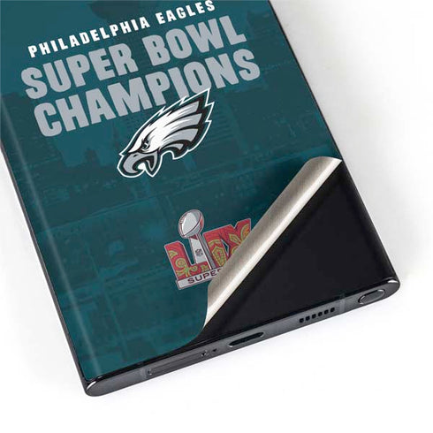 NFL Philadelphia Eagles Super Bowl LIX Champions Galaxy S22 Ultra Skin