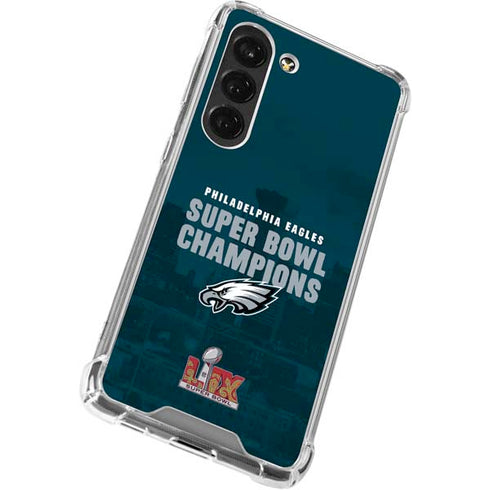 NFL Philadelphia Eagles Super Bowl LIX Champions Galaxy S23 Clear Case