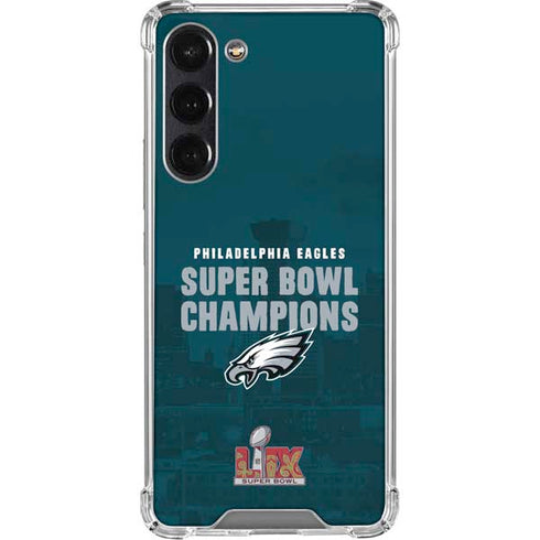 NFL Philadelphia Eagles Super Bowl LIX Champions Galaxy S23 Plus Clear Case