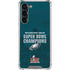 NFL Philadelphia Eagles Super Bowl LIX Champions Galaxy S23 Plus Clear Case