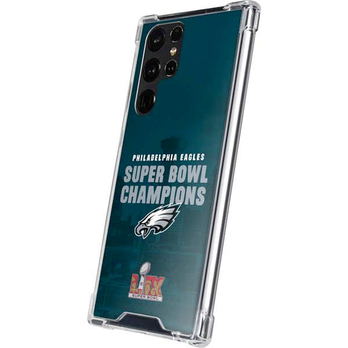 NFL Philadelphia Eagles Super Bowl LIX Champions Galaxy S23 Ultra Clear Case
