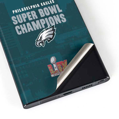NFL Philadelphia Eagles Super Bowl LIX Champions Galaxy Skins
