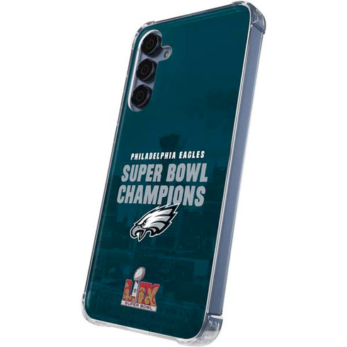 NFL Philadelphia Eagles Super Bowl LIX Champions Galaxy S24 Clear Case
