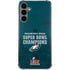 NFL Philadelphia Eagles Super Bowl LIX Champions Galaxy S24 Plus Clear Case