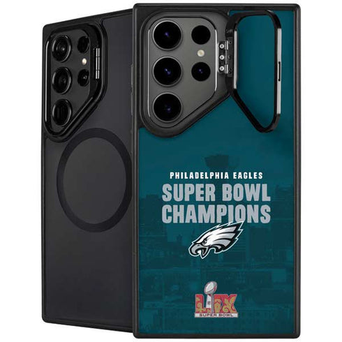 NFL Philadelphia Eagles Super Bowl LIX Champions Galaxy S25 Ultra Kickstand Case