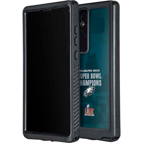 NFL Philadelphia Eagles Super Bowl LIX Champions Galaxy S24 Ultra Waterproof Case