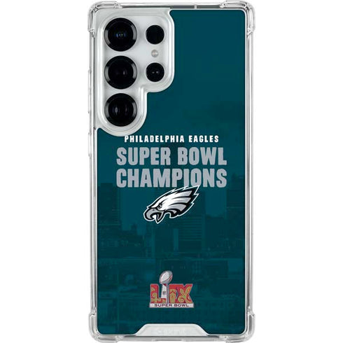 NFL Philadelphia Eagles Super Bowl LIX Champions Galaxy S26 Ultra Clear Case