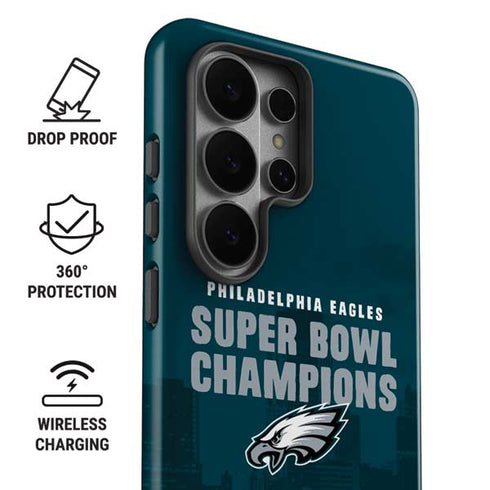 NFL Philadelphia Eagles Super Bowl LIX Champions Galaxy S26 Ultra Impact Case