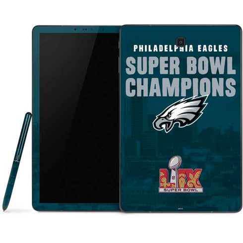 NFL Philadelphia Eagles Super Bowl LIX Champions Samsung Galaxy Tab Skin