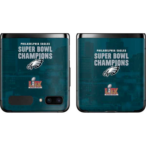 NFL Philadelphia Eagles Super Bowl LIX Champions Galaxy Z Flip Skin