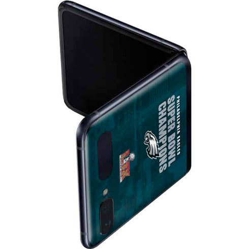 NFL Philadelphia Eagles Super Bowl LIX Champions Galaxy Z Flip Skin