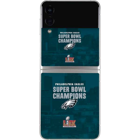 NFL Philadelphia Eagles Super Bowl LIX Champions Galaxy Z Flip3 5G Skin