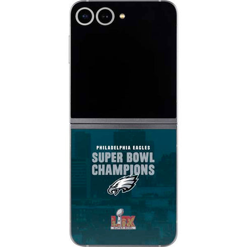 NFL Philadelphia Eagles Super Bowl LIX Champions Galaxy Z Flip6 Skin