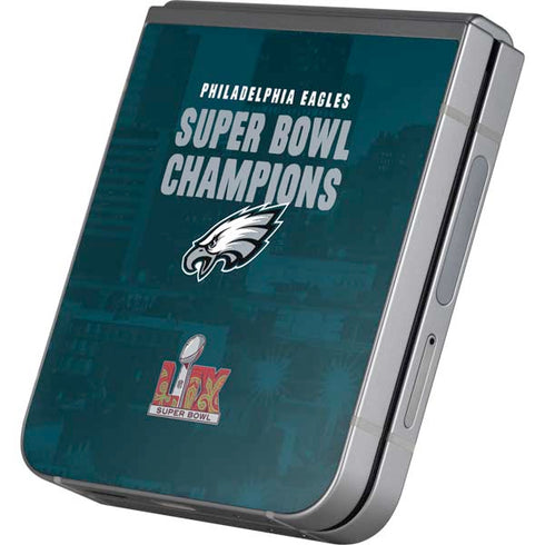 NFL Philadelphia Eagles Super Bowl LIX Champions Galaxy Z Flip6 Skin