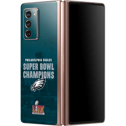 NFL Philadelphia Eagles Super Bowl LIX Champions Galaxy Z Fold2 5G Skin