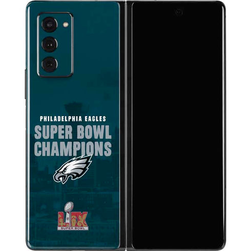 NFL Philadelphia Eagles Super Bowl LIX Champions Galaxy Z Fold2 5G Skin
