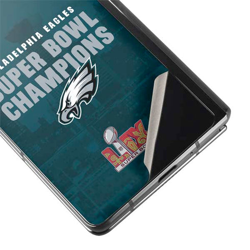 NFL Philadelphia Eagles Super Bowl LIX Champions Galaxy Z Fold2 5G Skin