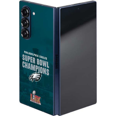 NFL Philadelphia Eagles Super Bowl LIX Champions Galaxy Z Fold6 Skin