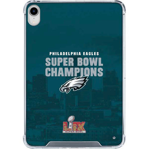 NFL Philadelphia Eagles Super Bowl LIX Champions iPad 11th Gen (2025) Clear Case