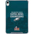 NFL Philadelphia Eagles Super Bowl LIX Champions iPad 11th Gen (2025) Clear Case