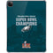 NFL Philadelphia Eagles Super Bowl LIX Champions iPad Pro 11in (2024) Clear Case