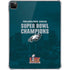 NFL Philadelphia Eagles Super Bowl LIX Champions iPad Pro 11in (2024) Clear Case