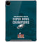 NFL Philadelphia Eagles Super Bowl LIX Champions iPad Pro 12.9in (2020) Clear Case