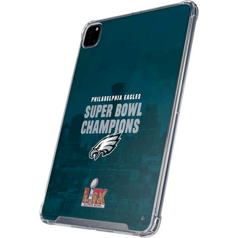 NFL Philadelphia Eagles Super Bowl LIX Champions iPad Pro 12.9in (2020) Clear Case