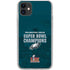 NFL Philadelphia Eagles Super Bowl LIX Champions iPhone 11 Clear Case