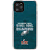 NFL Philadelphia Eagles Super Bowl LIX Champions iPhone 11 Pro Clear Case