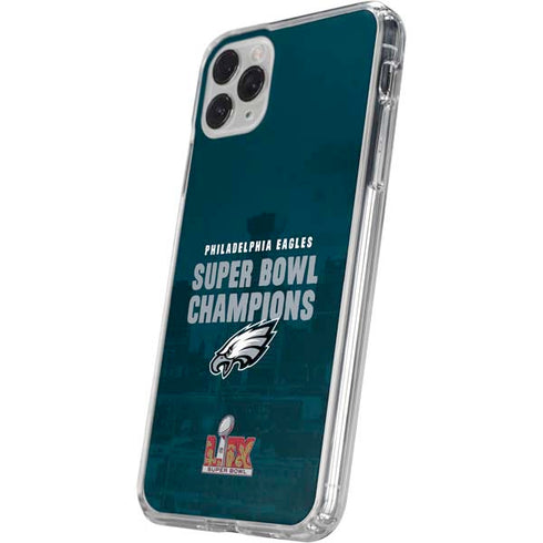 NFL Philadelphia Eagles Super Bowl LIX Champions iPhone 11 Pro Clear Case