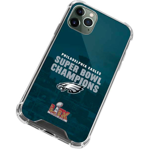 NFL Philadelphia Eagles Super Bowl LIX Champions iPhone 11 Pro Max Clear Case