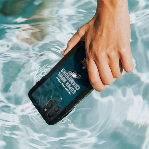 NFL Philadelphia Eagles Super Bowl LIX Champions iPhone 11 Pro Waterproof Case