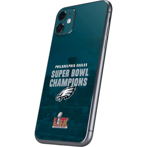 NFL Philadelphia Eagles Super Bowl LIX Champions iPhone 11 Skin