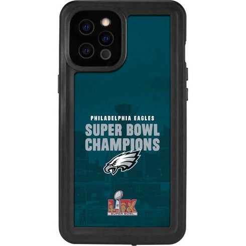 NFL Philadelphia Eagles Super Bowl LIX Champions iPhone 12 Pro Max Waterproof Case