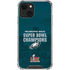 NFL Philadelphia Eagles Super Bowl LIX Champions iPhone 13 Clear Case