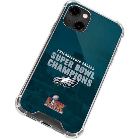 NFL Philadelphia Eagles Super Bowl LIX Champions iPhone 13 Clear Case