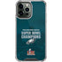 NFL Philadelphia Eagles Super Bowl LIX Champions iPhone 13 Pro Max Clear Case
