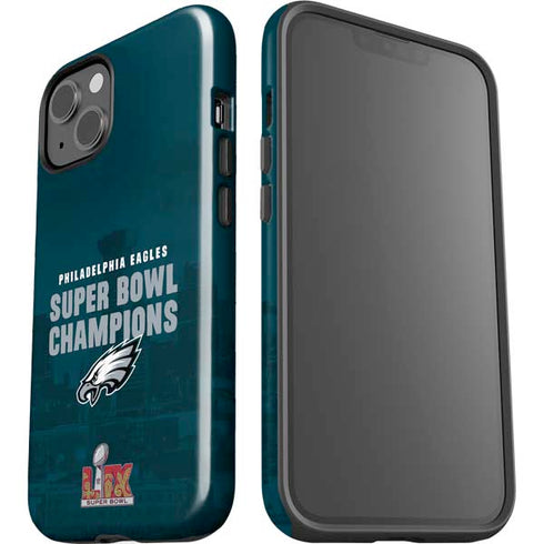 NFL Philadelphia Eagles Super Bowl LIX Champions iPhone 14 Plus Impact Case