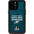 NFL Philadelphia Eagles Super Bowl LIX Champions iPhone 14 Pro Max Waterproof Case