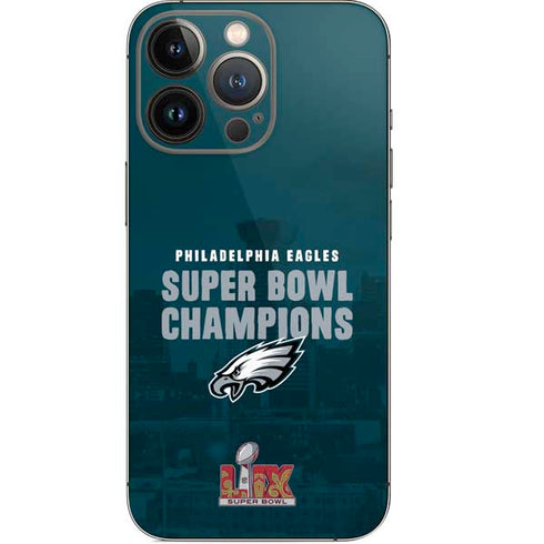 NFL Philadelphia Eagles Super Bowl LIX Champions iPhone 14 Pro Skin