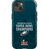 NFL Philadelphia Eagles Super Bowl LIX Champions iPhone 15 Plus Impact Case