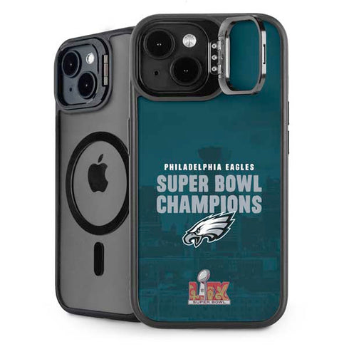 NFL Philadelphia Eagles Super Bowl LIX Champions iPhone 15 Plus Kickstand Case