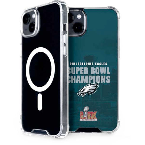 NFL Philadelphia Eagles Super Bowl LIX Champions iPhone 15 Plus MagSafe Case